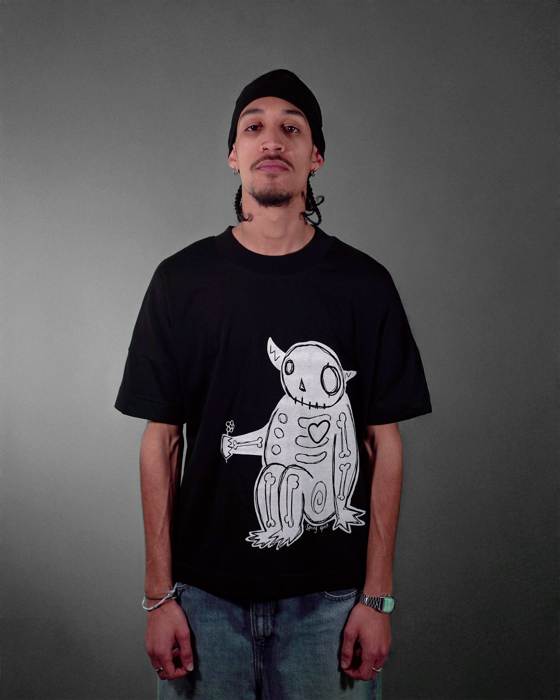 FREAKY - T-SHIRT - BLACK