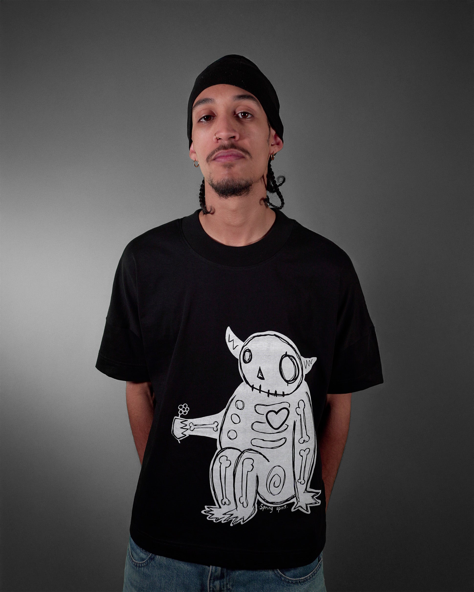 FREAKY - T-SHIRT - BLACK