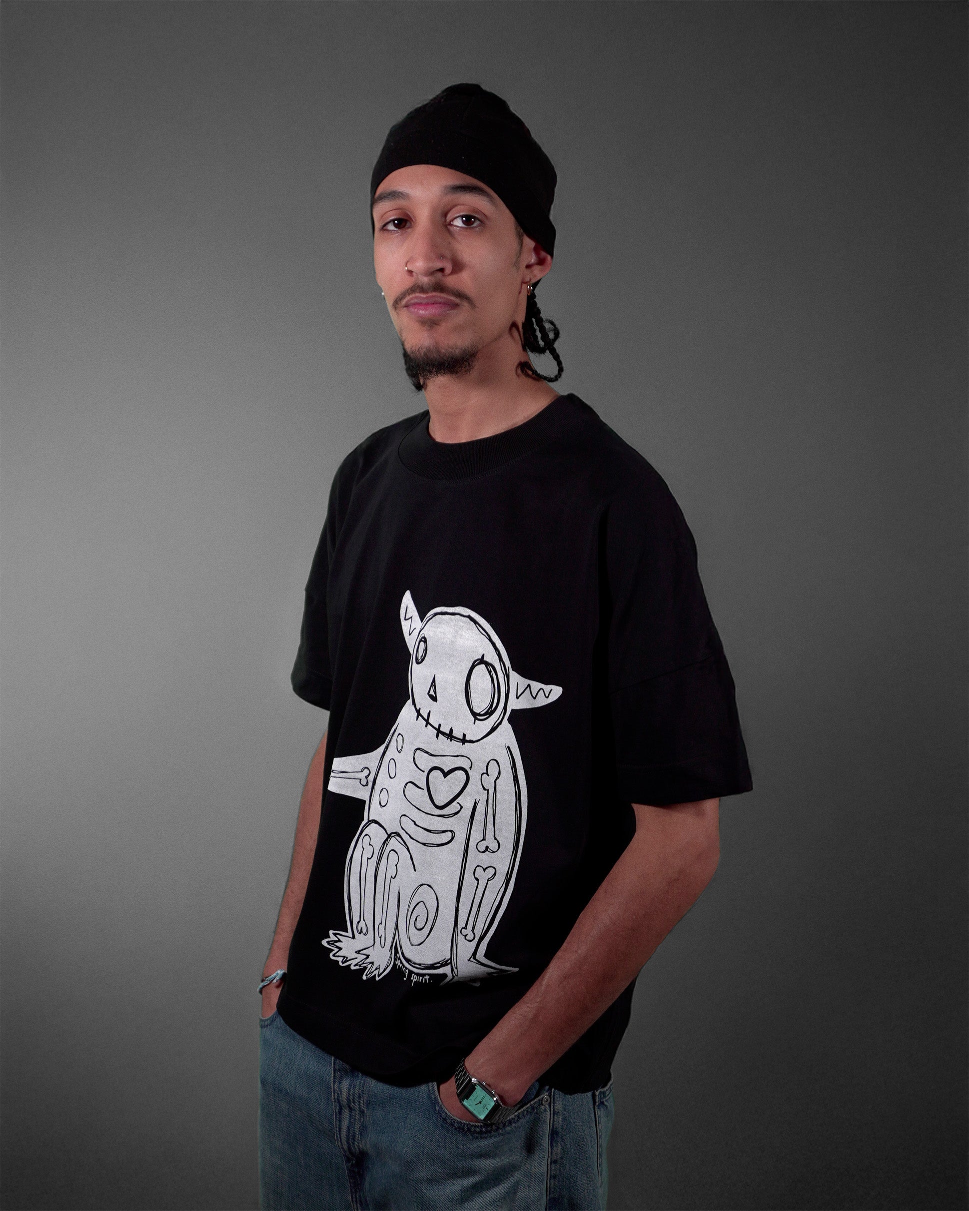FREAKY - T-SHIRT - BLACK